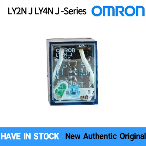 Authentic OMRON LY Series General Purpose Relay LY2N J LY4N J 12 220VAC DC 8 14 PIN for Industrial C