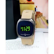 (COD) Jam Tangan Pria Wanita Korea Sport Chrono Quartz dengan Desain Silikon Rubber yang Populer