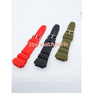 Casio AE-1000 Watch Strap Rubber AE-1000 Watch Strap