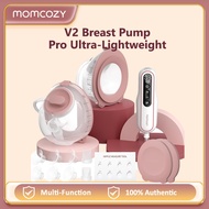 Momcozy Breast Pump V2 / V2 Pro Ultra-Lightweight, Hands-Free & Pump with Integrated Flange