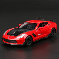 【Annisoul shop】 NEW 1:32 Corvette ZR1 Alloy Sports Car Model Diecast & Toy Vehicles Metal Toy Car Mo