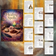 TEMU Adults' Spell Notebook: 25+ Emotional Spells For Anxiety, Trauma, Grief, Anger & Loneliness, Jo