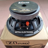 Speaker ZQpro 8 inch MD-08 VC 2,5 inch Speaker Balap 8 inch middle