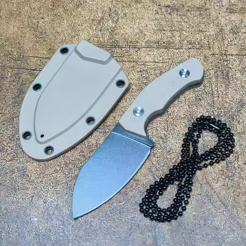 Hot Selling Neck Mini Neck Knife EDC Portable Knife Survival Creative Necklace Outdoor Knife