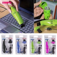 [snowsg]Mini Computer Vacuum USB Keyboard Cleaner PC Laptop Brush Dust Cleaning Kit