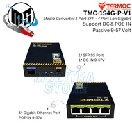 Tarmoc TMC-1S4G | 1 SFP 4 LAN Gigabit | Media Converter