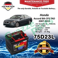 Münster Robust MF CMF 75D23 | 75D23L (60AH) Car Battery Bateri Kereta for Honda Accord 8th CP3 TAO T