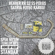 Header SJ88 RR S1 / S2 / S3 Stainless Satria FU Karbu Carbu