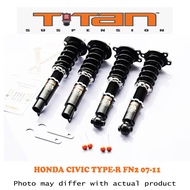 HONDA CIVIC TYPE-R FN2 07-11- TITAN ADJUSTABLE SUSPENSION