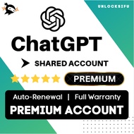 ChatGPT Plus Official Account ⚡️ 𝗢𝗽𝗲𝗻𝗔𝗜 🔥 GPT-4o🔥 Instant Delivery | Full Warranty | Auto-Renewal | 