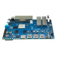 For Banana Pi -R4 MT7988A Quad-Core Arm -A73 4GB DDR4 8GB EMMC Smart Router Board Easy to Use