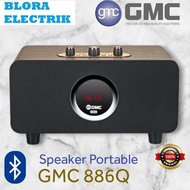 GMC 886Q Portable Bluetooth Multifunction Multimedia Speaker SuperBass GM