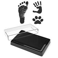 Baby Paw Print Ink Pad Pet Dog Cat Handprint Footprint Kit Stamp Pads Souvenir E5Q4