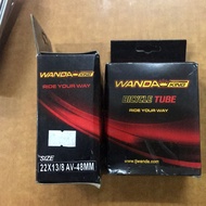 Bicycle inner tube 22x13/8AV(48mm)