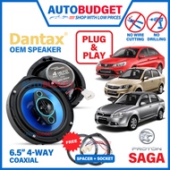 Speaker Kereta Proton Saga Plug & Play PNP Speaker Saga BLM FLX VVT DANTAX 6.5 inch Pintu Kereta