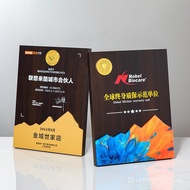 Merchandise Wooden Wooden Honor Good Award Certificate Donation Team Medal Lettering Aluminum Plasti