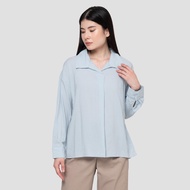 Connexion Flowy Sheer Kemeja Wanita 123817728