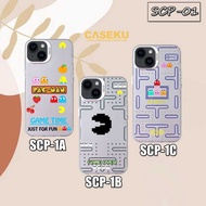 Premium Matte Hard Case Antishock Casing hp PacMan Game Over SCP-01 Huawei Pura 70 Ultra