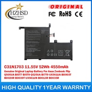 C31N1703 11.55V 52Wh 4550mAh Genuine Original Laptop Battery For Asus ZenbookFlip Q505UA BI5T7 BI5T9