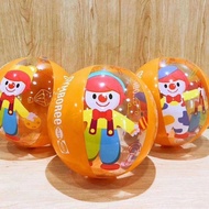 Inflatable Water Toy Golden Baby Toy Playing Water Ball Inflatable Ball Beach Ball Early Childhood E