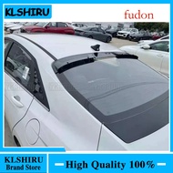 For 2020 2021 2022 Hyundai Elantra Avante Cn7 ABS Plastic Roof Spoiler Black Carbon Rear Trunk Wings