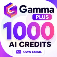 Gamma AI Plus Premium Account | 1000 AI Credits | Own Email | Gamma AI Plus Upgrade