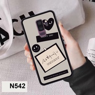 Samsung S9 / S9 Plus / S9+ Case With cute Black And White Checked Heart Image