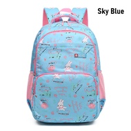 New Large Capacity Backpack Fashionable and Versatile Primary School Girls School Bag Sweet Cute Lig