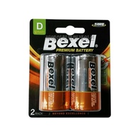 Bexel alkaline battery D size (LR20) 2 cards