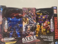 Transformers Siege War for Cybertron 三合一 齒輪 狂派 衝擊 透明特別版 幻影 Mirage transparent decepticon impactor sp