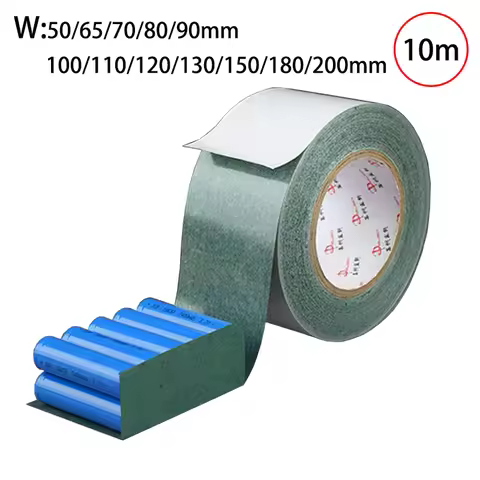 10m Insulated Paper Fish Paper Width 50/65/70/90/100120/150/180/200mm for18650/21700/26650/32650 Bat