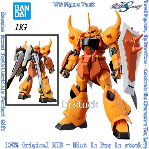 In stock Bandai SEED DESTINY HG 1/144 Gouf Ignited (Heine Westenfluss Custom)ZGMF-X2000 Figures Anim