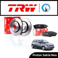 Satria Neo Front Disc Rotor  & Disc Pad Set TRW