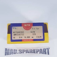 NPR JAPAN PISTON RING SIZE STD MITSUBISHI LANCER A172  G12B 74MM