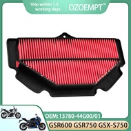 - OZOEMPT Motorcycle Air Filter Mag-Aplay Sa Gsr600 06-10 Gsr750 11-16 Gsx-S750 15-21 Oem:13780-44G
