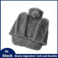 Foot Warmer Hot Water Bottle for Feet with Soft Plush Cover, Foot Warmer Hand Warmer for Men and Wom