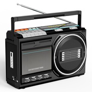 Home-use tape recorder FM Old-fashioned retro cassette tape player radio recorder USB Recording