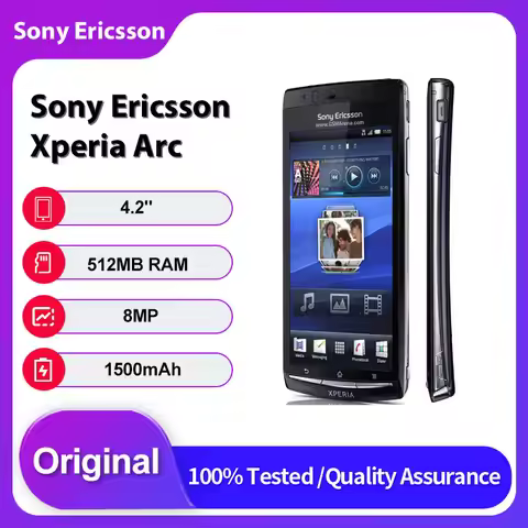 Original Unlocked Sony Ericsson Xperia Arc LT15i Mobile Phone 4.2 inches 1500mAh 8MP
