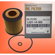 GENUINE PARTS OIL FILTER L321-14-302 FOR 3 / 6 / 8 / CX7 / ESCAPE 2.3 / FOCUS MK2