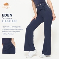 Flare Flare Leggings for Yoga Pilates Eden Women's Gymnastics Sports Leggings