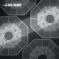 MHW-3BOMBER grinder reference ruler, coffee powder coarseness comparison card