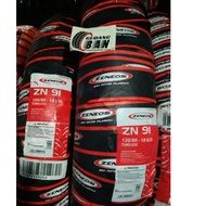 Zeneos ZN 91 Outer Tire Package Uk 120/80 -18 And 100/80-18 TUBLESS free Nipple For moge