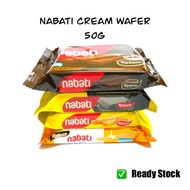 NABATI Wafer (50g) [Richeese Cheese/Richoco Chocolate/Vanilla Milk/Richeese Black]
