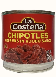 El Mexicano 340g or La Costena chipotle in adobo sauce 340g PRODUCT OF MEXICO