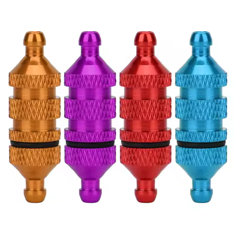 RC Fuel Filter Professional Aluminum Alloy RC Car Fuel Filter Exquisite for 1:8 / 1:10 RC Car for RC
