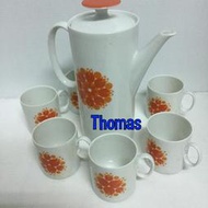 德國,Thomas,湯瑪士,咖啡壺,花茶壺,普普風,庫存新品,非WMF,Delonghi,摩卡壺,HARIO,虹吸壺