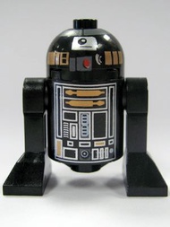 2008年Lego Star Wars Astromech Droid, R2-Q5 minifigure sw0213 10188 星戰minifigure 人仔 death star