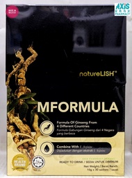 natureLISH MFORMULA OF GINSENG FROM 4 DIFFERENT COUNTRIES COMBINE WITH L-Arginine 10g x 30's (Exp 11
