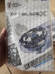 (現貨全新日版）K軸日本隊藍武士5-60K爆旋陀螺 Beyblade X ux-00足球國家隊samurai saber武士星劍
