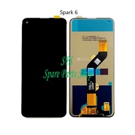 Tecno Spark 6 / Spark 6 Air Full Set LCD Display Touch Screen Digitizer